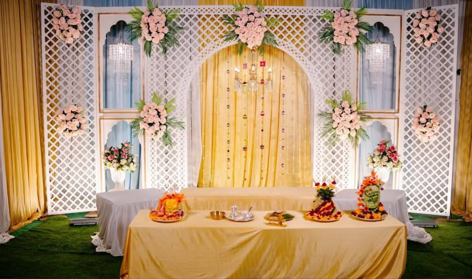Reception stage