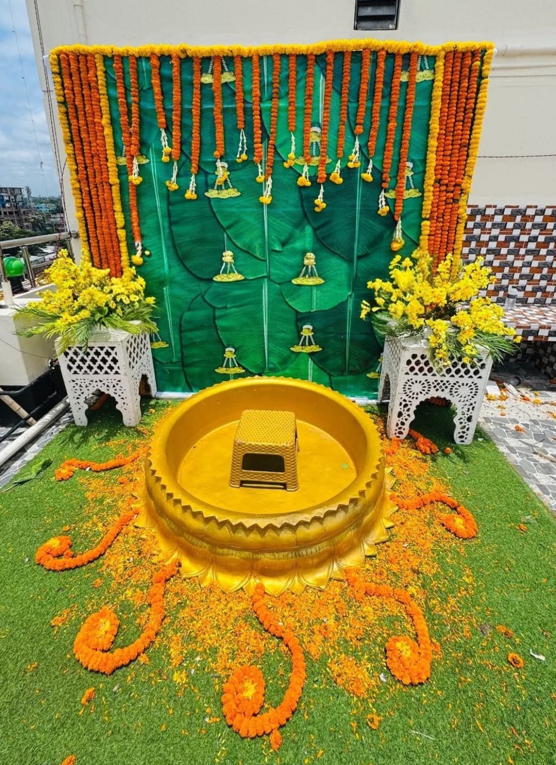 Gaye holud setup